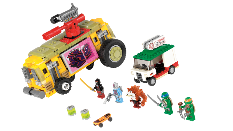 Illustration for article titled Lego Teenage Mutant Ninja Turtles Official Collection, People!